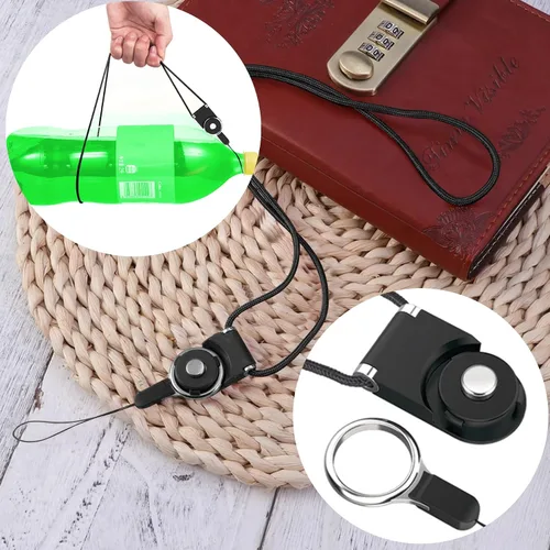 Miniatura 7 de Aenllosi Funda de almacenamiento rígida de repuesto compatible con cámara Canon PowerShot V10 Vlog, bolsillo de malla para cable de carga USB