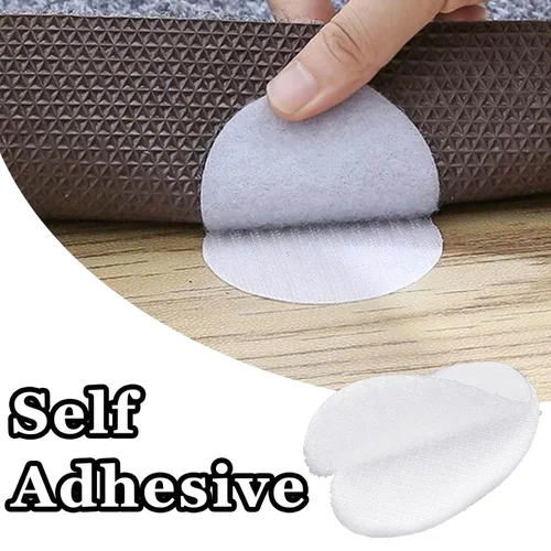 Miniatura 4 de Tiras de cinta autoadhesiva redondas de puntos grandes de 2 pulgadas, cinta adhesiva de montaje de doble cara, impermeable, para el hogar, oficina