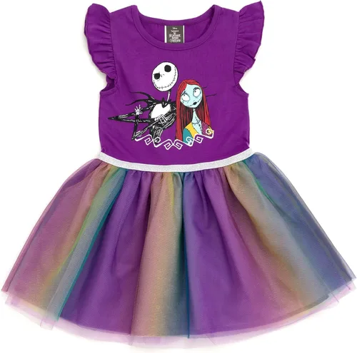 Miniatura 9 de Vestido de tul con tutú de Disney para bebés a niñas grandes, tallas desde 12 meses hasta 18-20