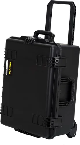 Miniatura 9 de MEIJIA Funda rígida portátil impermeable para todo tipo de clima, funda para cámara con espuma de ajuste personalizable, diseño ligero con mango