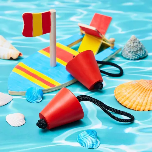Miniatura 4 de Sumind Kit de tapones universales de silicona para botín de kayak de 1.57 pulgadas, 8 piezas, orificios de drenaje, tapón con cordón para sentarse