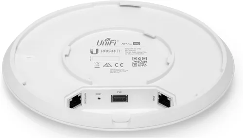 Miniatura 5 de Ubiquiti Networks UniFi UAP-AC-PRO, 3dBi, 22dBm, 450Mbps, 3x3 @ 2. 4GHz / 5GHz, 1300Mbps, 2xGigabit, 400.3 ft