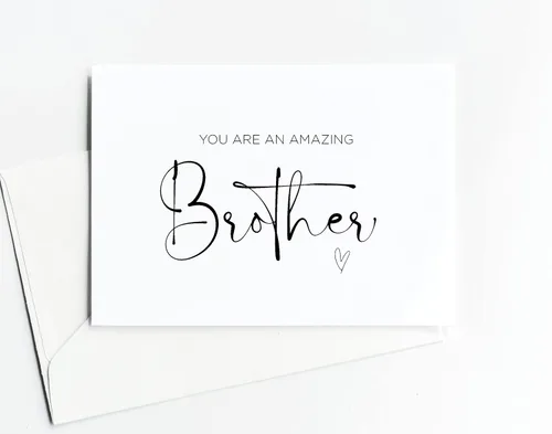 Miniatura 2 de Revelación de embarazo para hermano, tío para ser, regalos de anuncios de bebés para hermanos Nuevo mejor tío, Estamos teniendo un bebé, tarjetas
