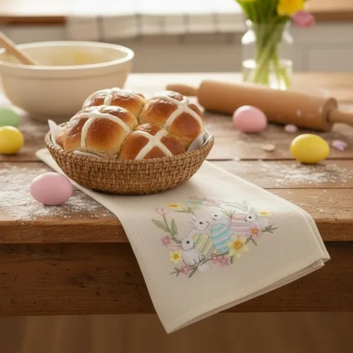 Miniatura 3 de LITO LINEN AND TOWEL Toallas de saco de harina para prueba de masa de pan, sin blanquear, paño grueso de algodón para hornear baguettes, ciabatta