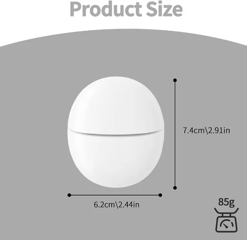 Miniatura 6 de Cortauñas eléctrico automático con luz y cubierta magnética, recortador de uñas recargable por USB con almacenamiento de restos de uñas, seguro