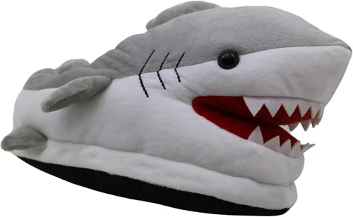Miniatura 2 de Chomping Shark - Pantuflas de peluche para adultos