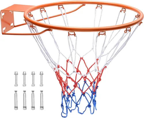 Miniatura 11 de VEVOR Basketball Hoop, 44 54 Inchs PC Backboard Wall Mounted, Basketball Portable Hoop & Goal, Indoor & Outdoor with Hand-Crank Adjustment, Classic
