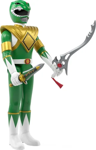 Miniatura 7 de Mighty Morphin Power Rangers - Figura de reacción Wave 1 – Pudgy Pig Classic Collectibles y juguetes retro