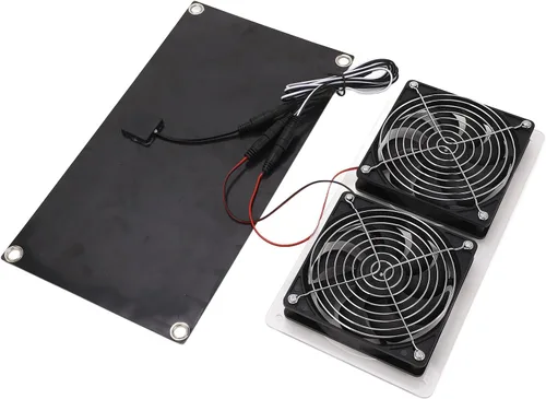 Miniatura 3 de Ventilador del generador solar, extractor de aire accionado solar compacto de 5 V para RV