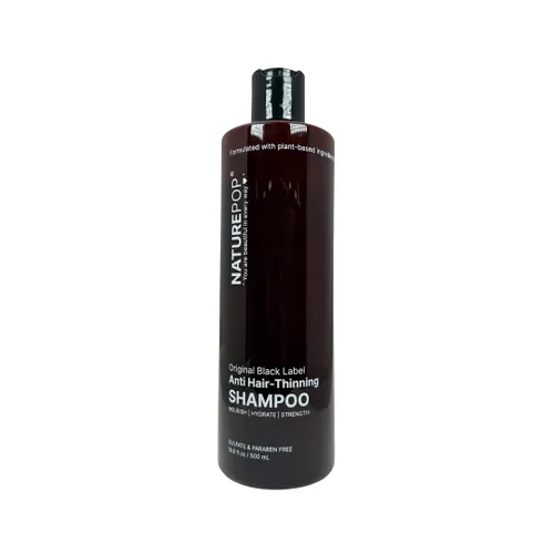 Champú para la caída del cabello con ajo negro - Previene la caída del cabello, estimula el crecimiento, sin sulfato sin parabenos, champú Ajo Negro