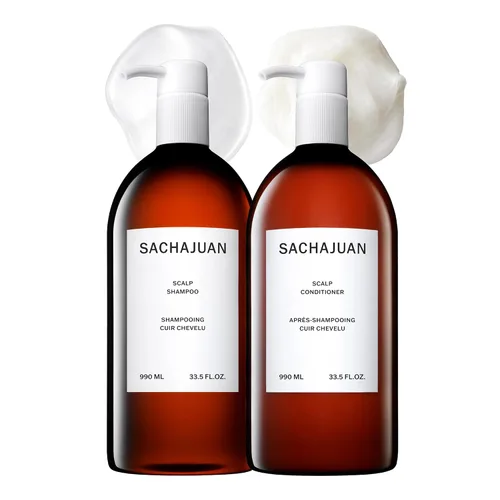 Miniatura 12 de SACHAJUAN Juego de champú y acondicionador hidratante Tecnología Ocean Silk y aceite de argán para hidratación profunda Repara el cabello seco