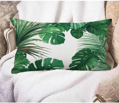Miniatura 15 de EKOBLA Fundas de almohada decorativas Cactus estilo granja para sofá, cama, almohadas lumbares rectangulares oblongas de 12x20 pulgadas, con plantas