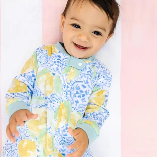 Miniatura 209 de Burt's Bees Baby - Pijama de una pieza para bebé, mameluco para dormir y jugar, algodón 100% orgánico, cremallera frontal