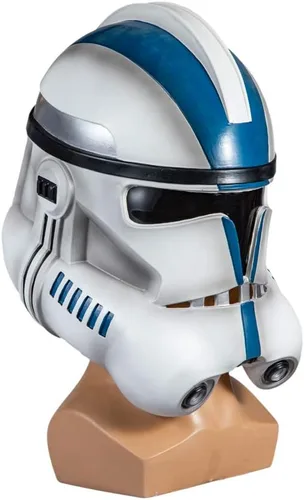 Miniatura 3 de Máscara de casco de soldado clon fase 2, accesorios de disfraz para Halloween, látex