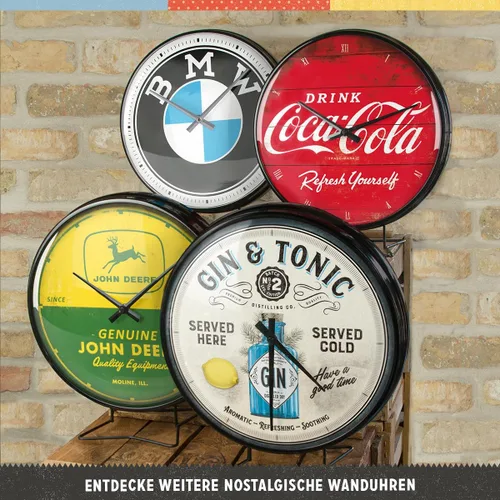 Miniatura 5 de Nostalgic-Art 51085 Goodyear - Reloj de pared (12.2 in)