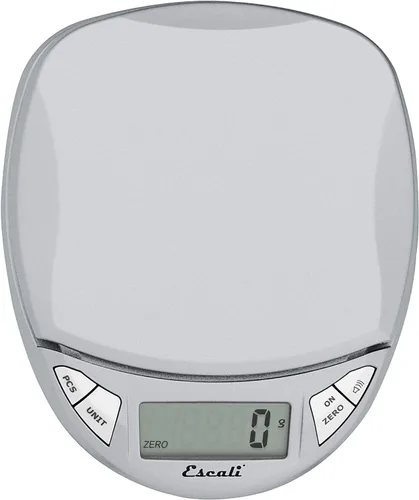 Miniatura 3 de Escali Pico N115S - Báscula de oficina, funcionalidad de tara, diseño compacto, pantalla digital LCD, capacidad de 11 libras, color plata/gris