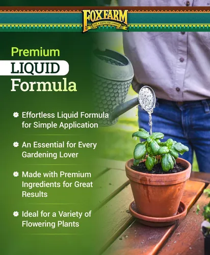 Miniatura 2 de FoxFarm Fertilizer Soil Trio Liquid Nutrient: Tiger Bloom, Grow Big, Big Bloom - Botellas de cuarto de galón (paquete de 3-32 onzas)