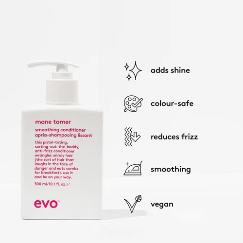 Miniatura 2 de evo Acondicionador suavizante Mane Tamer - Fortalece y suaviza el cabello - Mejora el brillo y reduce el encrespamiento