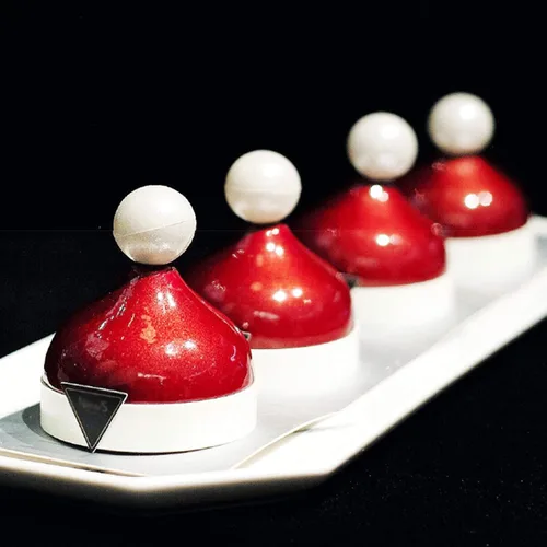 Miniatura 4 de OCPO KITCHEN Moldes de silicona para hornear pasteles de mousse, molde de postre francés para pastelería, chocolate, cupcake, molde de helado, molde
