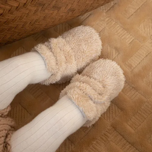 Miniatura 170 de Sawimlgy - Botines de algodón antideslizantes para recién nacido, con agarre, para cuna o para el invierno