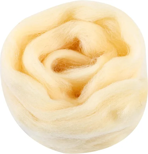 Miniatura 170 de 24 tipos de lana rosa, 4.23 oz (120 g), adecuado para fieltro húmedo y fieltro de aguja de telas hiladas de lana. Un paquete de prueba está Tonos