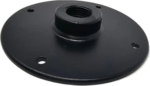 Miniatura 2 de Brida industrial NPT de media pulgada para iluminación de tuberías de bricolaje. Brida de piso grande de 4.25 ".