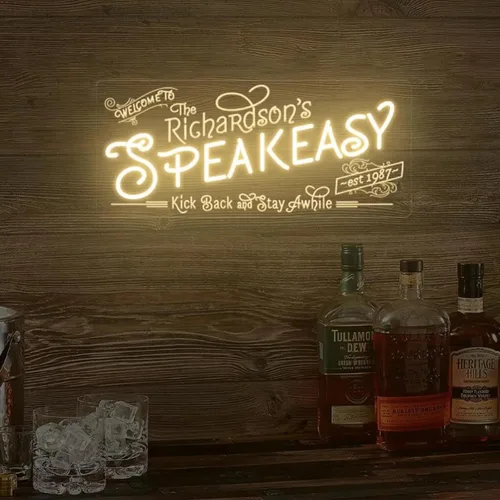 Miniatura 11 de Letreros de neón personalizados para bar y parrilla para decoración de pared, nombre personalizado, fecha, texto, hogar, bar, letrero con luz LED