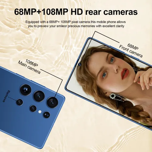 Miniatura 4 de OEJBK I25 Ultra: Powerhouse 16GB/512GB, batería de 2 días de 7000mAh, enorme teléfono Android 14 de 6.99 pulgadas con lápiz capacitivo incorporado