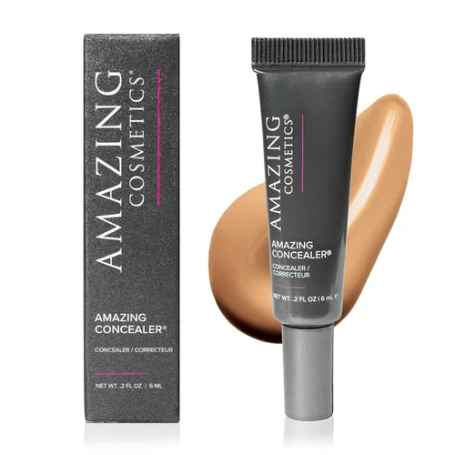 Miniatura 10 de AmazingCosmetics Corrector increíble, cobertura completa con cantidades de puntos, maquillaje corrector de larga duración para ojeras, manchas