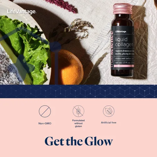 Miniatura 4 de TrueScience - Bebida líquida de colágeno para una piel brillante y de aspecto más firme, suplemento de péptidos de colágeno para mujeres y hombres