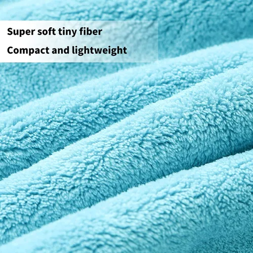 Miniatura 2 de MERRY HOME Paquete de 6 toallas de baño, 27 x 55 pulgadas, juego de toallas de baño de microfibra grandes para adultos, hombres y mujeres, ultra