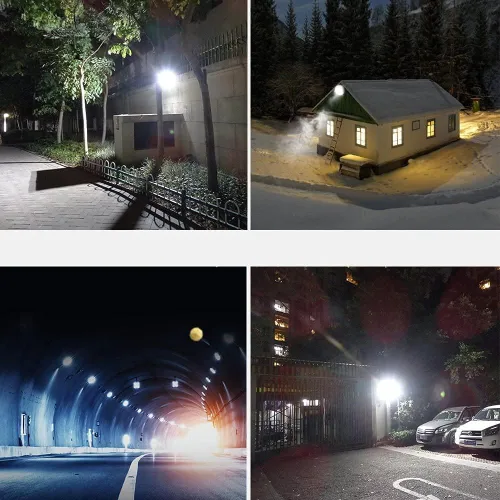 Miniatura 5 de Luz de inundación LED de 10 W con enchufe, luces de seguridad súper brillantes de 1000 lm, luz de trabajo al aire libre impermeable IP66, foco