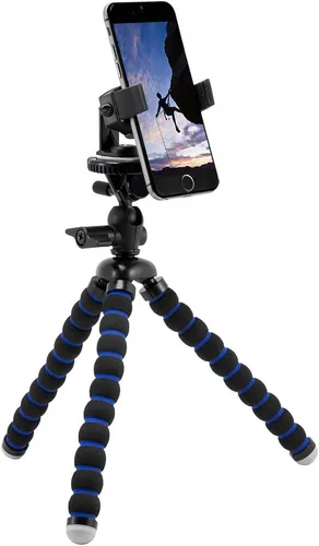 Miniatura 6 de Arkon Soporte de teléfono Pro negro - HD8RV29 y soporte de trípode para iPhone XS Max XR X 8 7 6S Plus Galaxy Note 8 5 S8 S7 Retail Negro