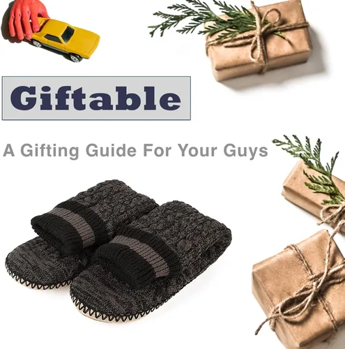 Miniatura 6 de Cozylook Calcetines tipo pantufla para hombre, con forro polar, suela antideslizante, para invierno, suaves, gruesas, acogedoras, cálidas, peludas