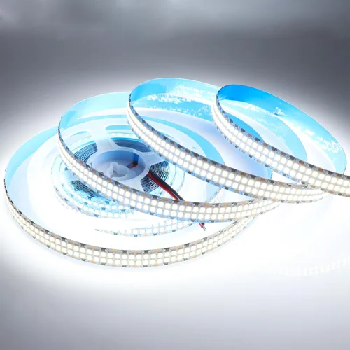 Miniatura 3 de LEDENET Tiras de luces LED 2835 SMD de color blanco frío 6500K 16.4 pies 2400 LEDs, tira de cinta LED flexible de doble fila, lámpara de cinta LED
