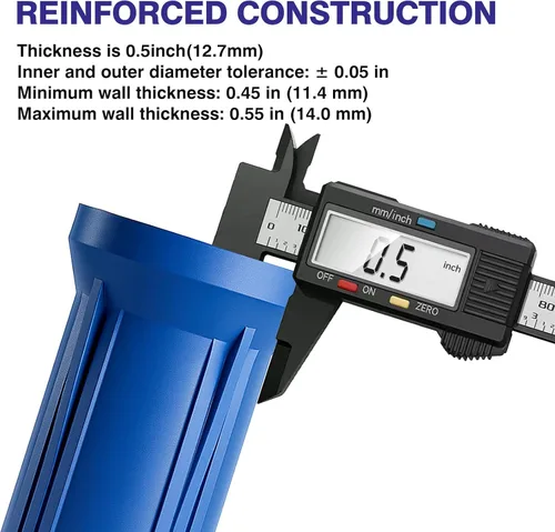 Miniatura 6 de Geekpure Carcasa delgada de filtro de agua para toda la casa de 10 pulgadas para filtro de 2.5 x 10 pulgadas, puerto de latón NPT de 3/4 pulgadas