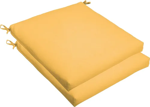 Miniatura 9 de Sorra Home Sunbrella Bristol - Cojín cuadrado para silla (juego de 2), resistente a la decoloración y al agua, para exteriores e interiores