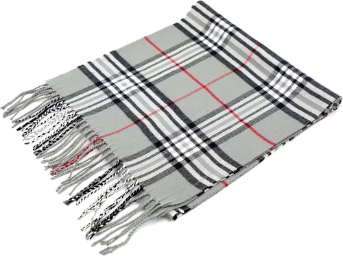 Miniatura 49 de Bufanda de invierno Achillea suave y cálida, de tartán, a cuadros, de cachemira, unisex