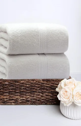 Miniatura 4 de COTTON CRAFT Toallas de baño ultrasuaves – Paquete de 2 – 35 x 70 pulgadas – Absorbentes de secado rápido de lujo cotidiano Hotel Baño Spa Gimnasio