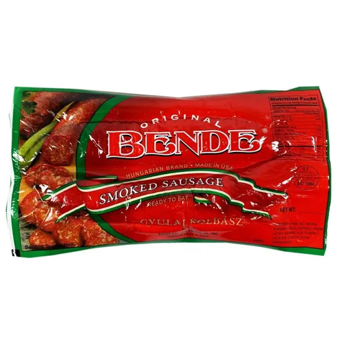 Miniatura 3 de Bende Gyulai Kolbász Salchicha Ahumada Original Marca Húngara Paquete de 5