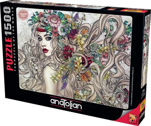 Miniatura 3 de Anatolian Puzzle - Flower Power, Rompecabezas de 1500 piezas, #4549