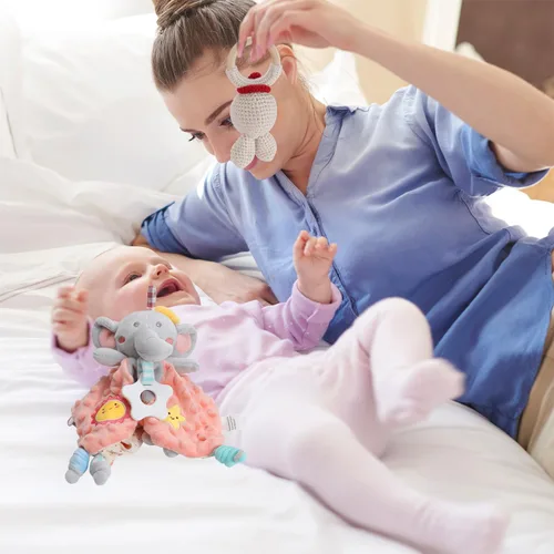 Miniatura 6 de Regalos para niña, regalos de baby shower para niñas, regalo para niñas recién nacidas, cesta de regalo para bebé, regalo único esencial para bebé