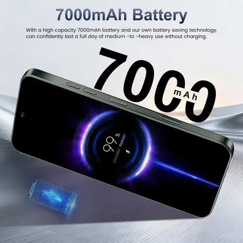 Miniatura 4 de 16 ProMa x Smartphone Desbloqueado Teléfono Celular, Pantalla HD de 6.99", Teléfono 5G, teléfono 12+512GB desbloqueado, Android 13.0, Cámara de Zoom