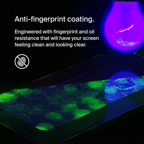 Miniatura 5 de Belkin ScreenForce UltraGlass Protector de pantalla con filtro de luz azul para iPhone 14 Pro, resistente a los arañazos, protección contra impactos