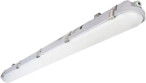 DAKASON Luz LED hermética de vapor de 4 pies 60 W 6600 lm (120 W equivalente), luz LED impermeable para tienda al aire libre, 5000 K, IP65, 100-277