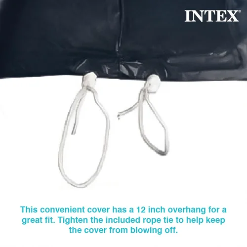 Miniatura 18 de Cubierta de piscina de fácil montaje Intex, Azul