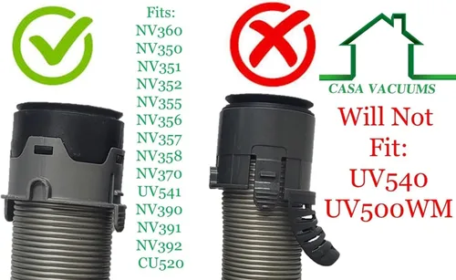 Miniatura 6 de Mango de manguera de navegador de repuesto mejorado compatible con Shark Navigator Lift Away UV440 NV350 NV351 NV352 NV355 NV356 NV357 NV358 NV370