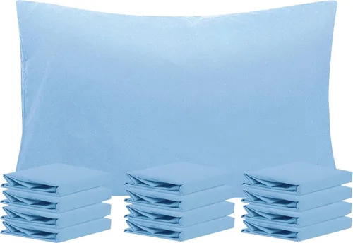 Miniatura 10 de NTBAY Paquete de 12 fundas de almohada Queen 100% microfibra cepillada, súper suaves y acogedoras, resistentes a las arrugas, la decoloración