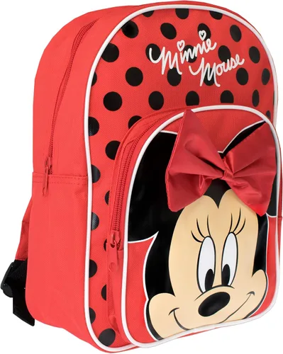 Miniatura 2 de Disney Minnie Mouse - Mochila con lazo para niñas Rojo talla única Viajar