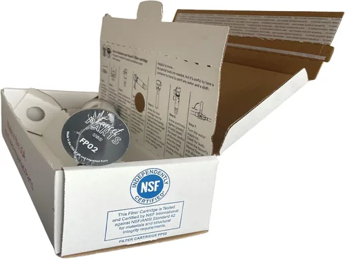 Miniatura 5 de Rohl® FRX02 HRF-1000 FR9455 Filtro de agua de repuesto compatible con Perrin & Rowe® (paquete doble) para adaptarse a U.1812 y U.1812-2